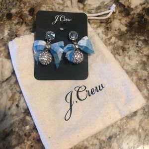 NWT J.Crew Bow Earrings
